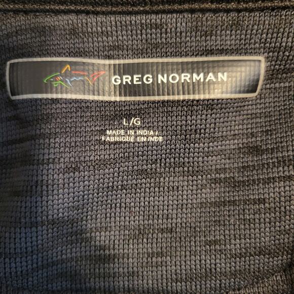 Greg Norman Jacket Men's L Black 1/4 Zip Time Keepers Distillery Logo Golf - Picture 4 of 9